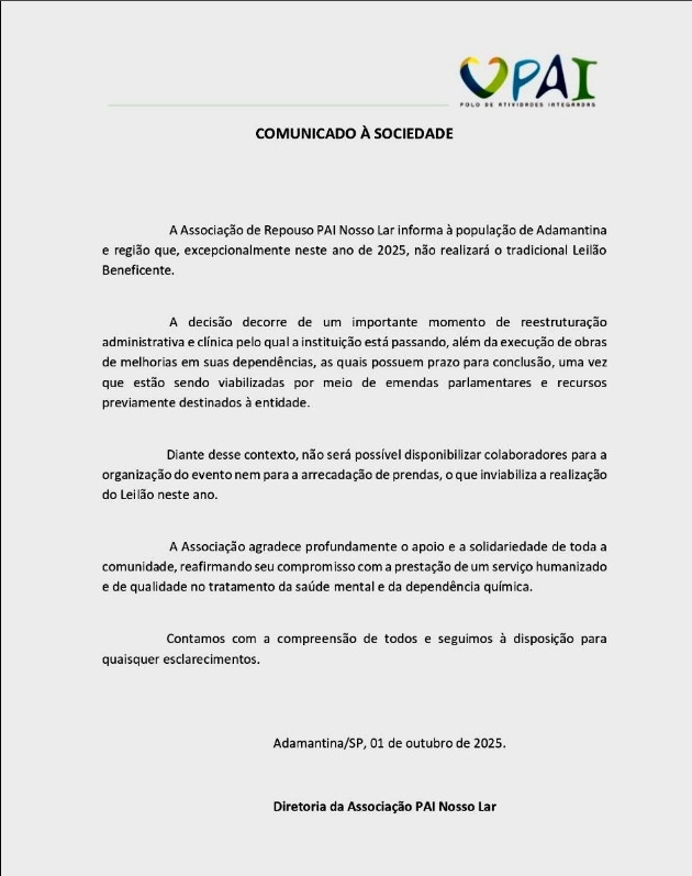 Noticia comunicado-importante