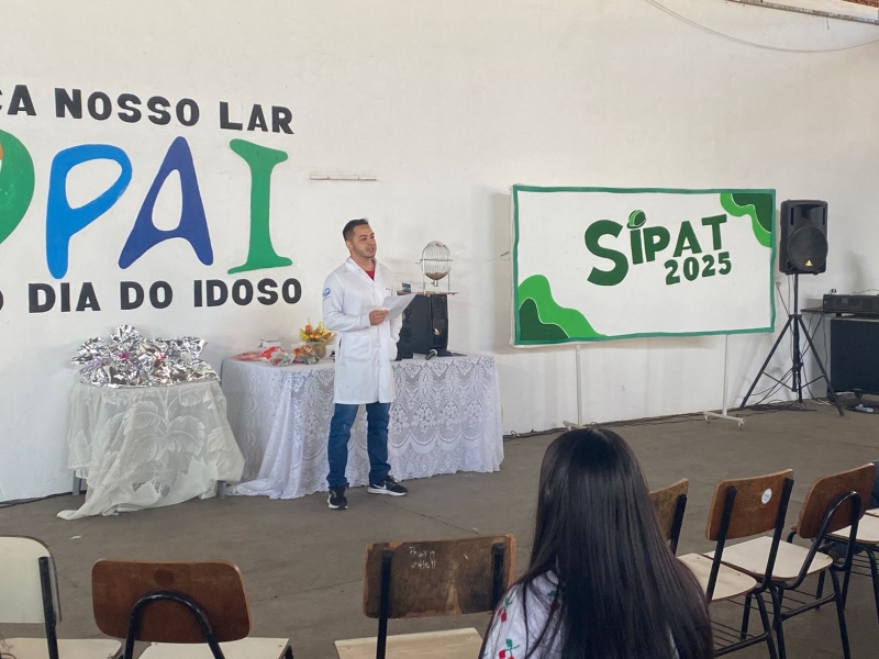 Galeria encerramento-da-sipat-2025--fisioterapeuta-raisler-alan-fala-sobre-os